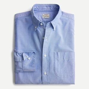 J.Crew cotton oxford shirt with mechanical stretch